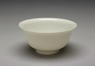 图片[2]-Bowl with paired dragons decoration in sweet-white glaze, Ming dynasty, Yongle reign (1403-1424)-China Archive